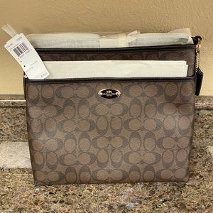 Coach File Crossbody in Signature Canvas F34938